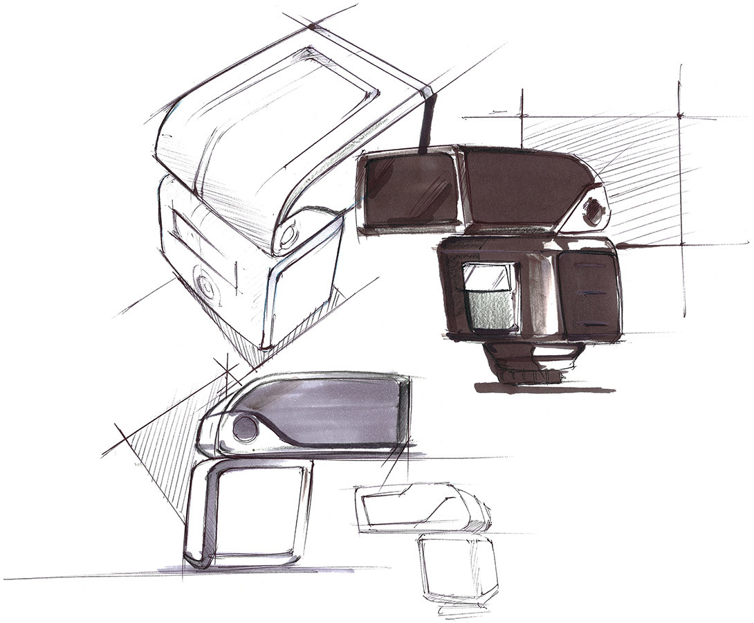Coleo Showroom Metz Sketch